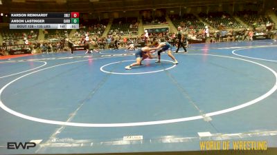 135 lbs Consi Of 16 #2 - Karson Reinhardt, Sebolt Wrestling Academy vs Anson Lastinger, Cardinal Wrestling Club