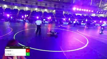 54 lbs Semifinal - Raiden Bunn, Tri-Cities WC vs DeShawn Doyle, Colorado Bad Boys