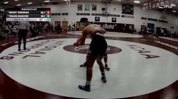 133 lbs Quarterfinal - Brady Grennan, Wisconsin-Platteville vs Travis Moelter, Wisconsin-Eau Claire