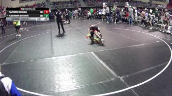 90 lbs Champ. Round 1 - Parker Kinnan, Cozad Wrestling Club vs Kashton Brown, Beatrice Wrestling Club