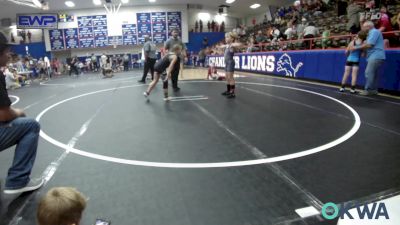 85 lbs Rr Rnd 5 - Colton Reid, Team Nomad vs Braylie Sparks, Clinton Youth Wrestling