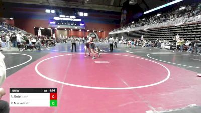 156 lbs Final - Andrew Entel, Casper WC vs Parker Marvel, Eastside United