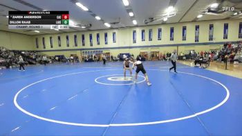 157 lbs Champ. Round 1 - Dillon Raab, Lakeland vs Zaren Anderson, Carthage College