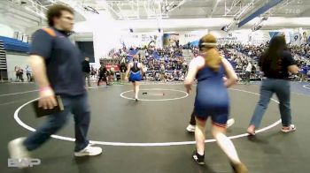 170 lbs Champ. Round 1 - Elia Smith, Washburn Rural vs Abby Petzold, Olathe East