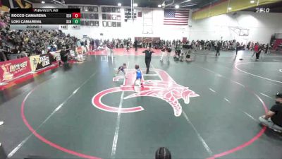 38-47 lbs Round 1 - Loki Camarena, So Cal Hammers vs Rocco Camarena, So Cal Hammers