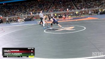 D4-138 lbs Quarterfinal - Timothy Plamondon, Saginaw Valley Lutheran HS vs Collin Thompson, Concord HS