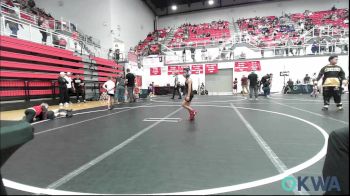 49 lbs Consolation - Maverick Meadows, Tuttle Wrestling vs Haxen Gibson, Wolfpak Wrestling