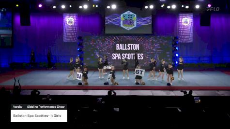 Ballston Spa Scotties- It Girls [2022 Varsity Sideline Performance Cheer] 2022 Pop Warner National Cheer & Dance Championship