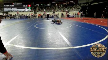 58 lbs Consi Of 16 #2 - Baker James, Jacket Wrestling Club vs Maximus Wilson, Liberty Warrior Wrestling Club