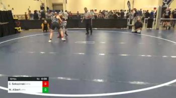 187 lbs 5th Place - Caden Sekscinski, Apollo Ridge vs Michael Albert, Upper St. Clair