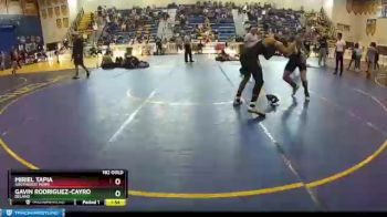 182 lbs Round 3 - Gavin Rodriguez-Cayro, Deland vs Miriel Tapia, Southwest Miami