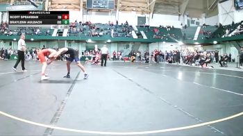 157 lbs Cons. Round 1 - Braylenn Aulbach, GVSU vs Scott Speakman, Findlay