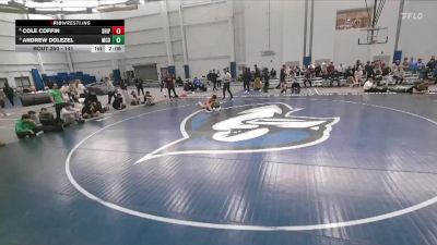 141 lbs 3rd Place Match - Cole Coffin, Shippensburg vs Andrew Dolezel, McDaniel