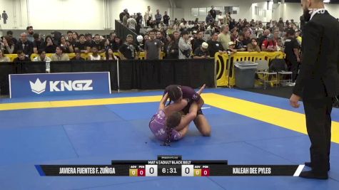 Kaleah Dee Pyles vs Javiera Fuentes F. Zuñiga 2025 World IBJJF Jiu-Jitsu No-Gi Championship
