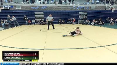 60/65 Round 2 - Benjamin Zifzal, Mountain Man Wrestling Club vs Chance Caldwell, Mountain Man Wrestling Club