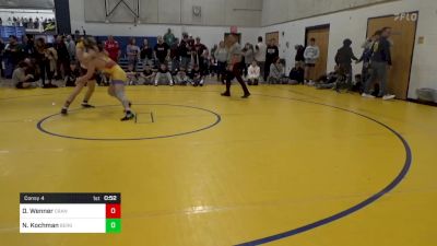 139 lbs Consy 4 - Dane Wenner, Cranberry vs Noah Kochman, Bergen Catholic-NJ