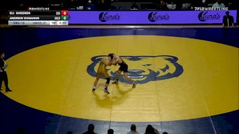 197 lbs Andrew Donahue, Northern Colorado vs Eli Sheeren, California Baptist