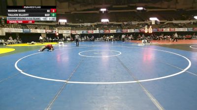 165 lbs Champ Round 1 (16 Team) - Tallion Elliott, Marymount vs Mason Gode, MSU Moorhead