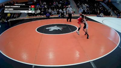65 lbs Quarterfinal - Joe James, All American vs Wyatt Fitzgerald, Fort Hill