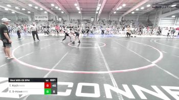 135 lbs Rr Rnd 2 - Trenton Koch, Mat Assassins Red vs Ethan Smolinski-Howe, Estebuilt WC