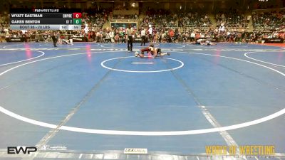 70 lbs Consi Of 16 #1 - Wyatt Eastman, Empire Wrestling Academy vs Oakes Benton, G1 Training Center