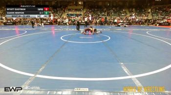70 lbs Consi Of 16 #1 - Wyatt Eastman, Empire Wrestling Academy vs Oakes Benton, G1 Training Center