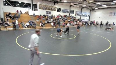 197 lbs Quarterfinal - Nathan Critchfield, Indiana Tech vs Joshua McKelvin, Marian