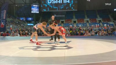 126 lbs Champ. Rd Of 256 - Owen Lindstrom, ND vs Lander Bosh, UT