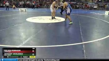 285 lbs Cons. Round 1 - Anthony Jacklovich, West Fargo vs Malakai Robinson, Jamestown