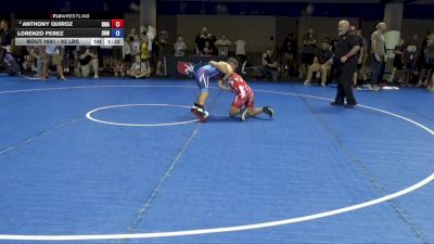 93 lbs Cons. Sub-semis - Anthony Quiroz, Region Wrestling Academy vs Lorenzo Perez, Spring Hills Wrestling