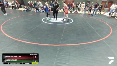 138 lbs Cons. Round 2 - Daniel McMullen, WA vs Jose Fockler, WA