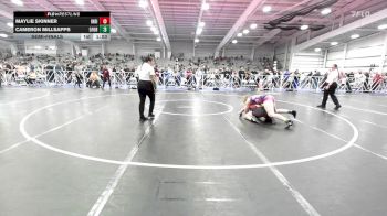 152 lbs Semifinal - Maylie Skinner, Indiana Outlaws Pink vs Cameron Millsapps, 5forty Lady Brawlers