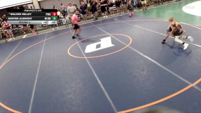 60-66 lbs Round 4 - Walker Kelley, Palmyra Youth Wrestling Club vs Hunter Albright, West Frankfort Jr. Redbirds WC
