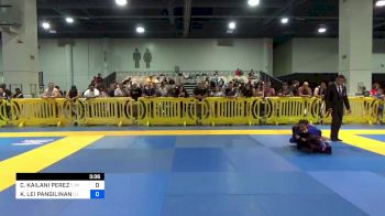 CATALEYA KAILANI PEREZ vs KAILANI LEI PANGILINAN 2024 American National IBJJF Jiu-Jitsu Championship