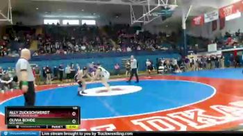 145 lbs Cons. Round 1 - Ally Zuckschwerdt, Madison Consolidated vs Olivia Bohde, New Haven