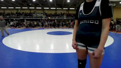 138 lbs Consi Of 8 #1 - Gianna Reed, Longmeadow vs Amelia Mailett, Dirigo