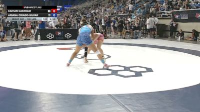 130 lbs Cons. Rd Of 64 - Caitlin Castoldi, Massachusetts vs Ariana Criado-Silvar, Texas