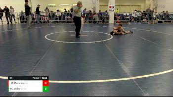 56 lbs Round 1 - Oliver Parsons, Virginia vs Mack Miller, Sons Of Thunder Wrestling