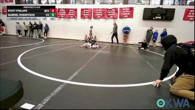 43-46 lbs Rr Rnd 1 - Ryatt Phillips, Murray County Takedown Club vs Gabriel Robertson, Chandler Takedown Club
