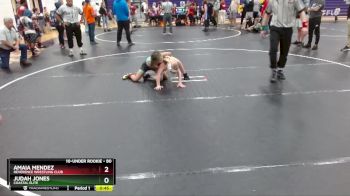 80 lbs 2nd Place Match - Amaia Mendez, Reverence Wrestling Club vs Judah Jones, Coastal Elite