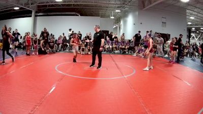 78 lbs Finals (8 Team) - Mckenzie Harshman, CTWHALE vs Eliana Servis, Cordoba Trained