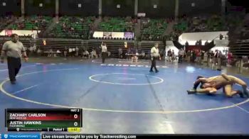 160 lbs Champ. Round 1 - Justin Hawkins, Fultondale vs Zachary Carlson, New Hope HS