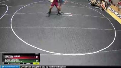 220 lbs Round 4 - Preston Hyrne, Not Attached vs Blake Jenkins, Mighty Warriors Wrestling