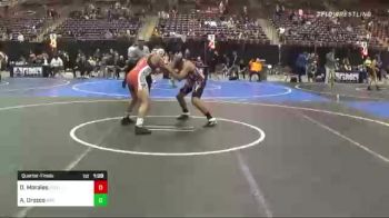 172 lbs Quarterfinal - Diego Morales, CVBJJ vs Angel Orozco, Mat Monkeys West