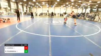 185 lbs Quarterfinal - Alivia Loveless, VA vs Mia Stubblebine, MD