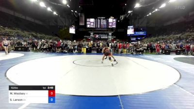152 lbs Cons 64 #2 - Mayhem Woolsey, Hawaii vs Seth Larson, Georgia
