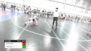 50-50 lbs Round 1 - Decker Griswold, Potlatch WC vs Jadon Whitaker, Mat Demon WC