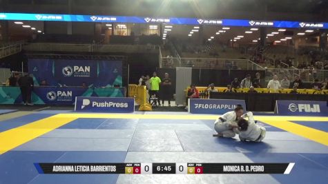 Monica R. D. Pedro vs Adrianna Leticia Barrientos 2025 Pan Jiu Jitsu IBJJF Championship