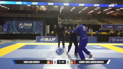 Sammy Abdel Monem Moghazi vs Rand Louis Currier 2026 Pan Jiu Jitsu IBJJF Championship