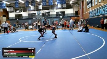 90-103 lbs Round 2 - Aiden Briscoe, Davis Wrestling Club vs Brody Ellis, Wingz